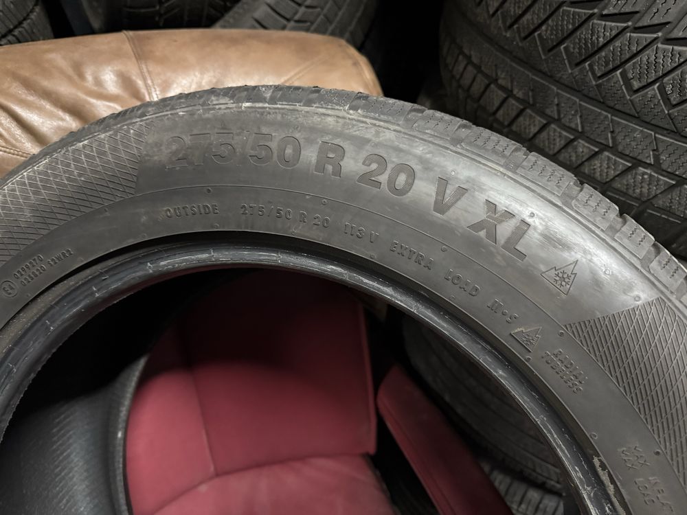 4xContinental 275 50r20., 2022 5.5mm