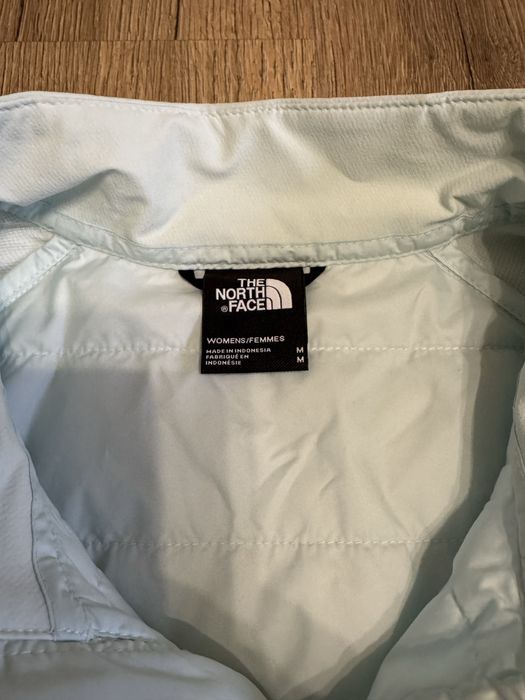Куртка The North Face жіноча мятного кольору