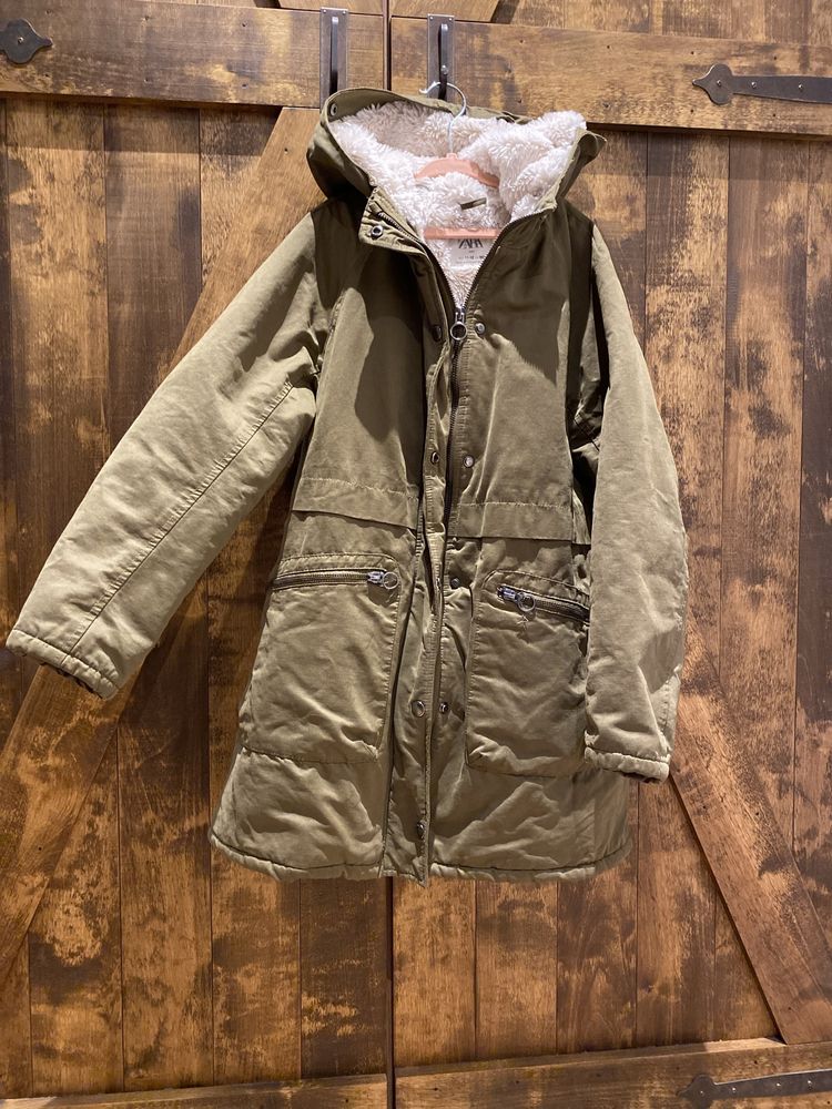 Kurtka, parka zara 152