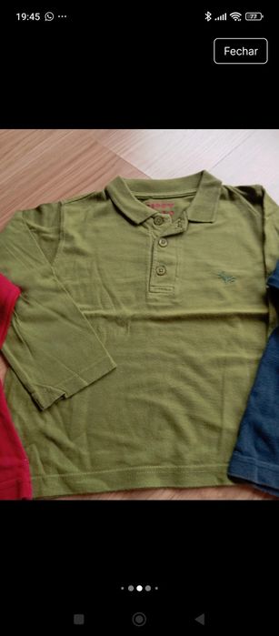 Conjunto três polos