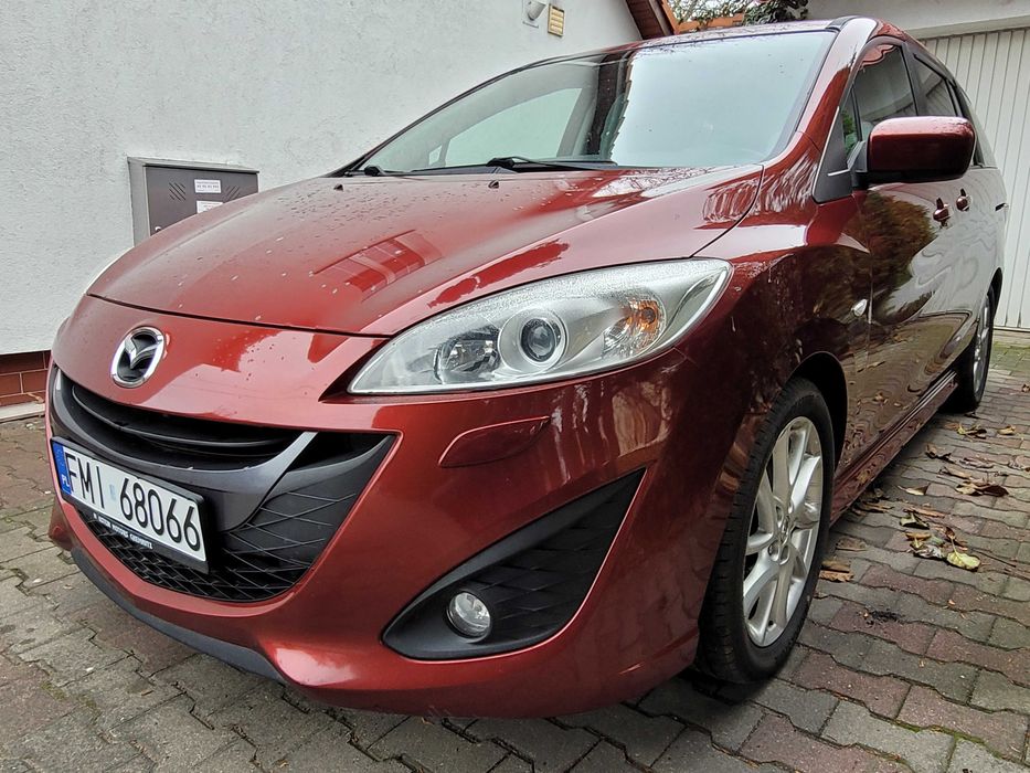 Mazda 5 116 KM 7 Osobowy BI-Xenon Parktronik Rozsuwane 2x Z Niemiec
