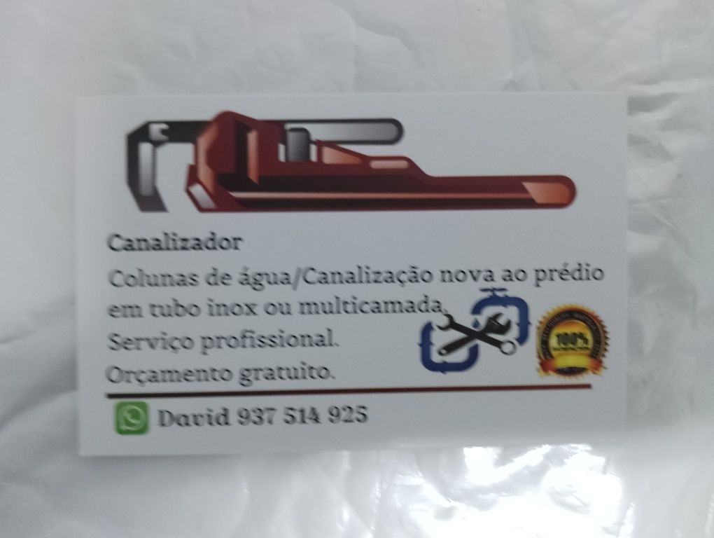 Canalizador Oeiras amadora Cascais