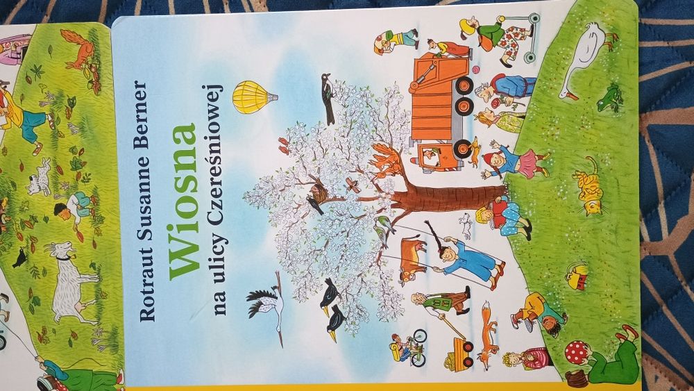 4 książki Wiosna, Lato, Jesień, Zima na ulicy Czereśniowej