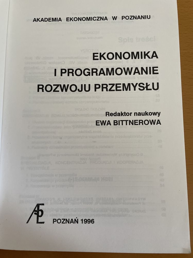 Ekonomika i programowanie rozwoju przemysłu