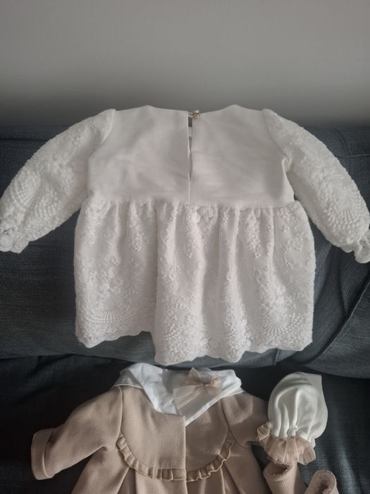 Ubranie na chrzest dla dziewczynki