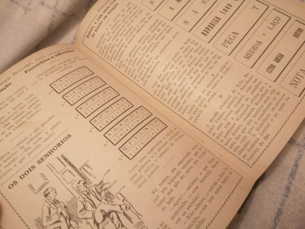 Almanaque Bertrand 1955