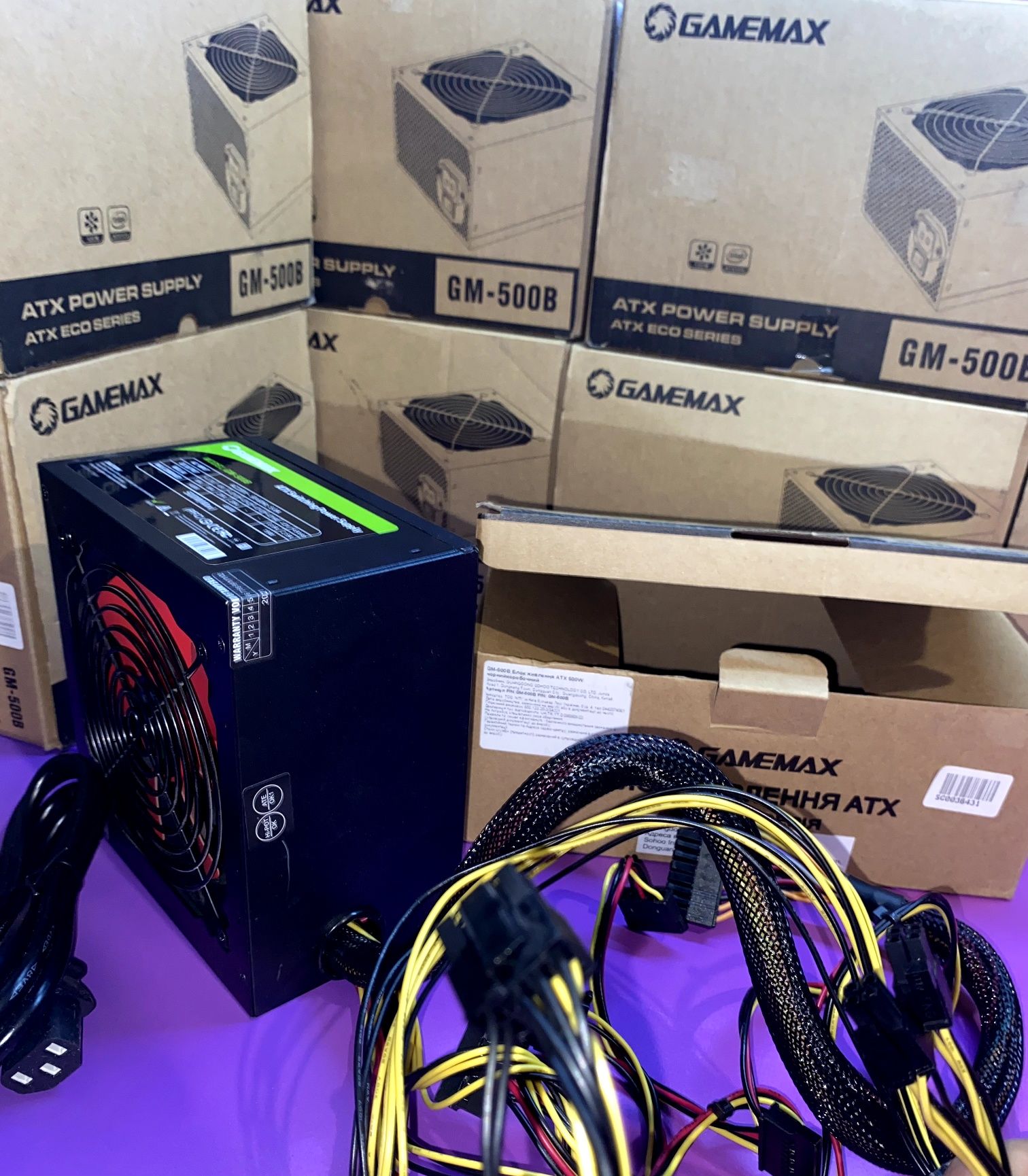 Блок питания GameMax GM-500B (GM-600B,GM-600,VP-600RGB,GE-700,GM700-B)