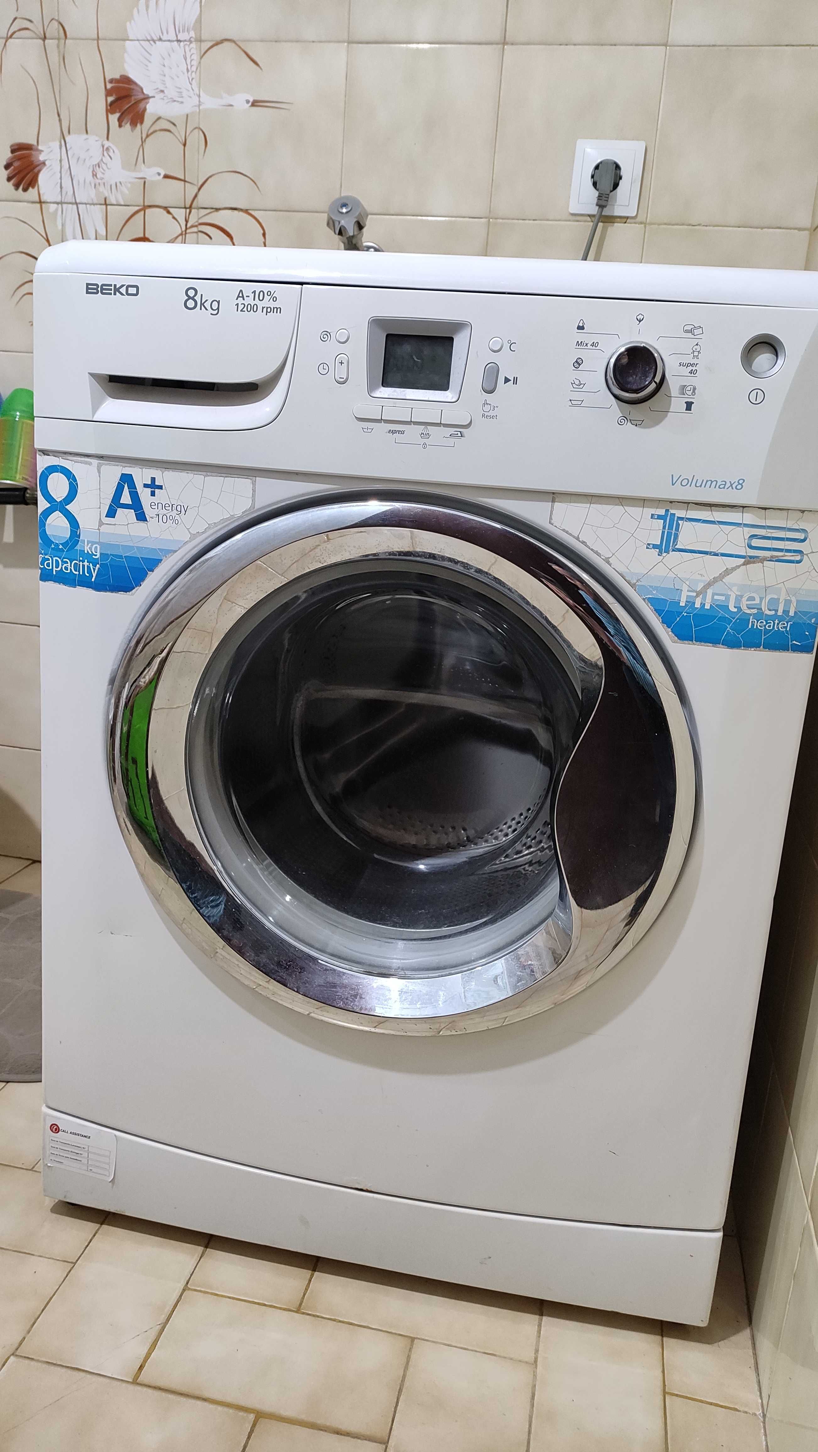 Máquinas de Lavar Roupa Beko Volumax8 (8Kg)