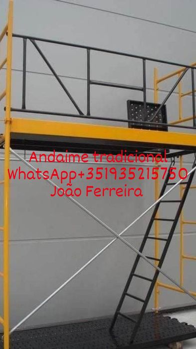 Andaime tradicional novo