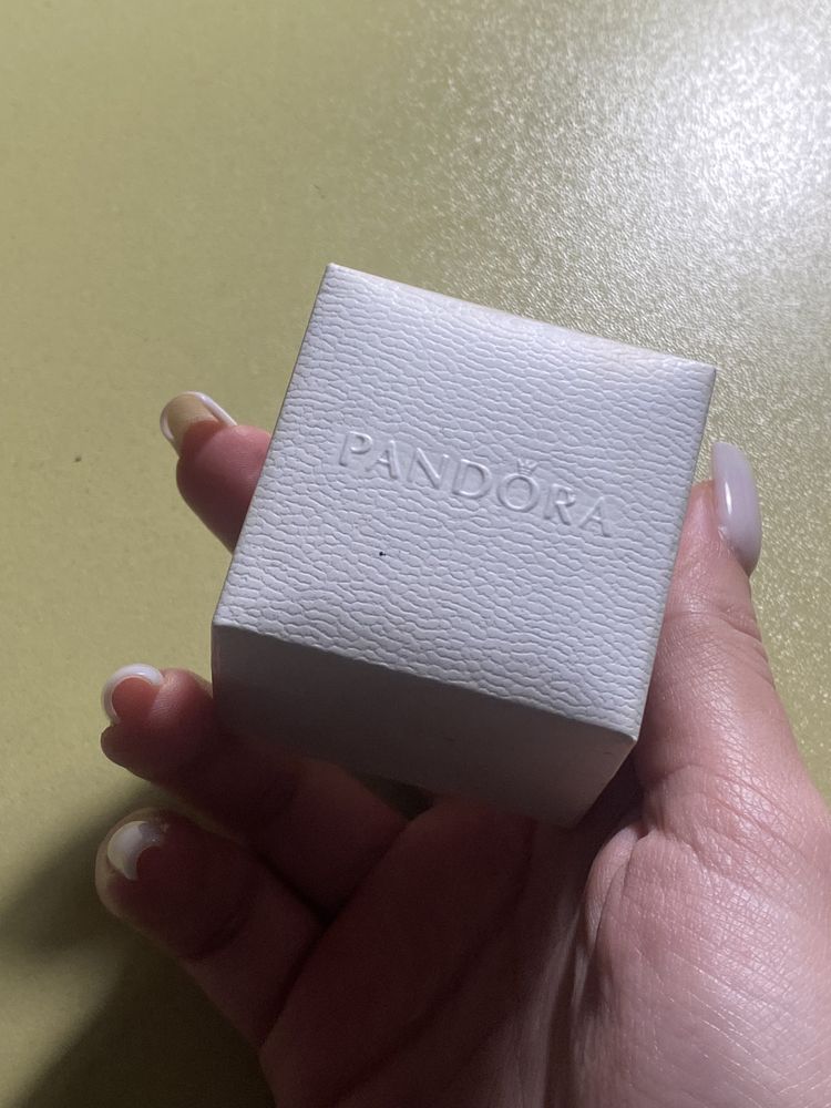 Срібний шарм сердечко Пандора Pandora