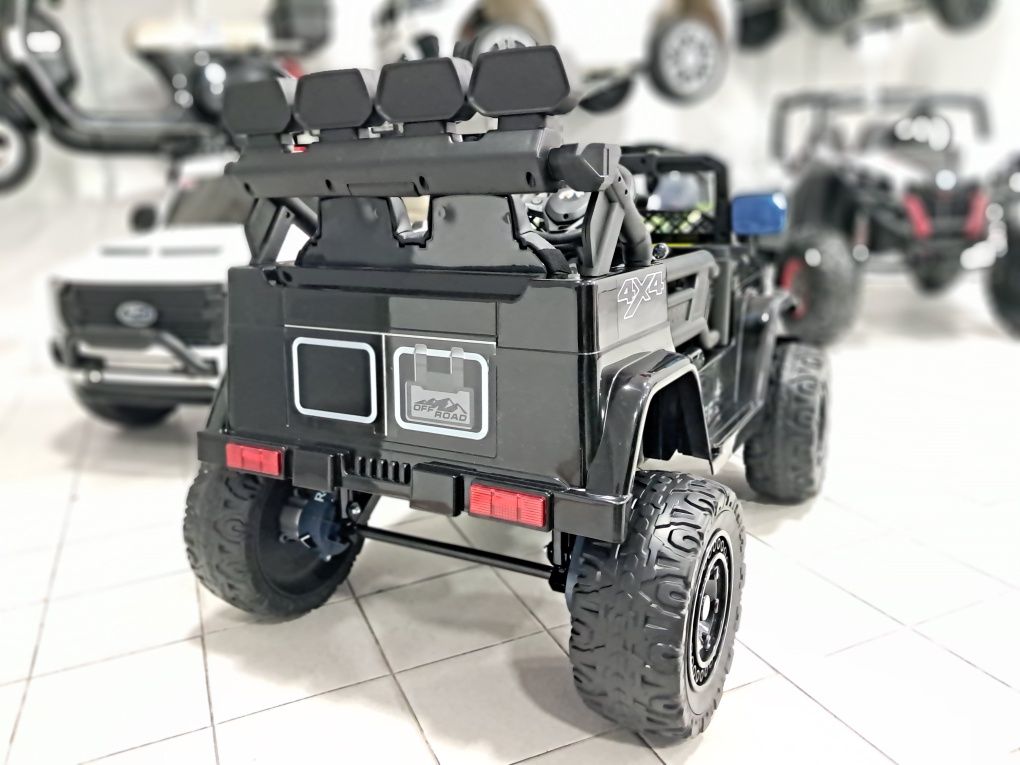 Jipe 4x4 4 motores carro elétrico criança