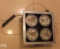 lampa do zabudowy HALOGEN SQUARES 50x4 230V