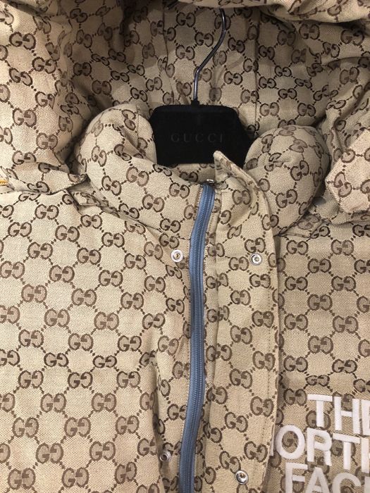 Casaco Gucci North Face 100% autentico S