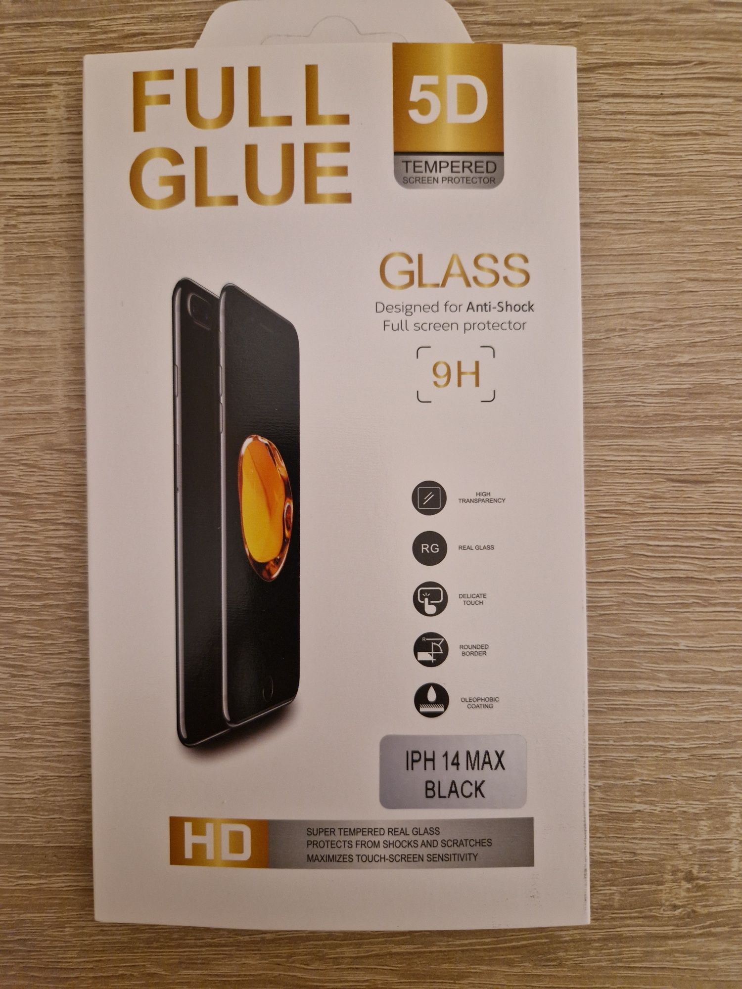 Hartowane szkło Full Glue 5D do IPHONE 14 PLUS