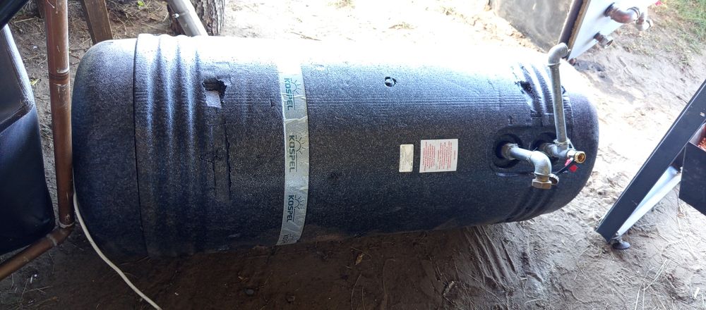 Bolier 120 l z plaszczem