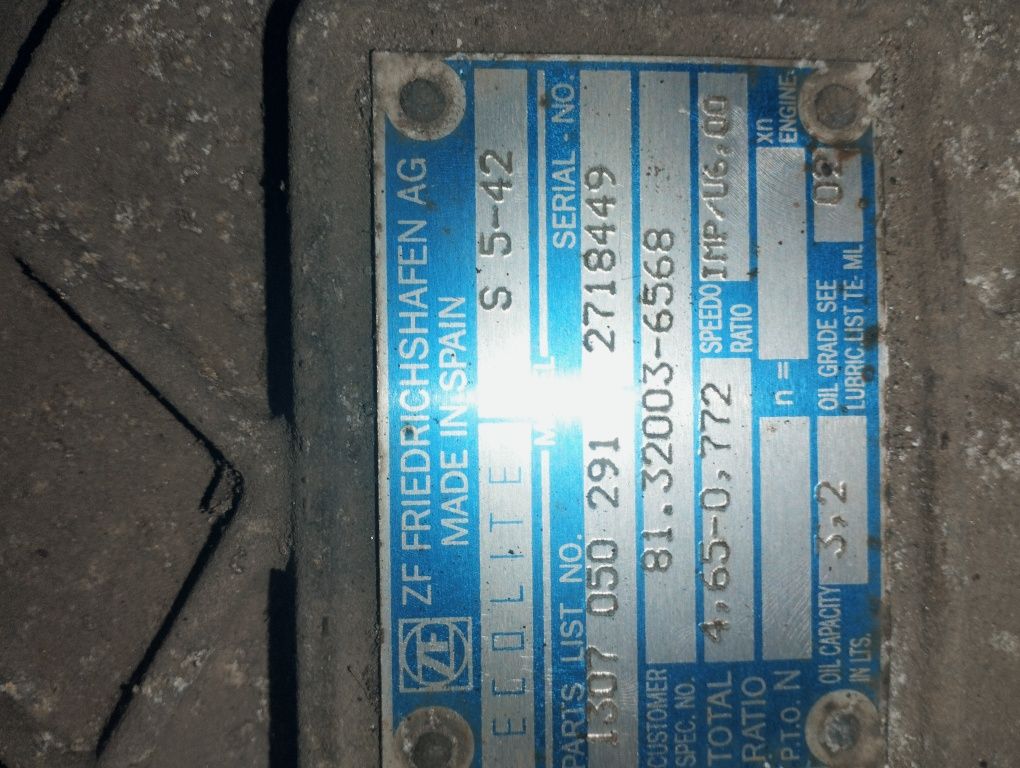 КПП механика ZF Ecolite s5-42 ман 8 -163