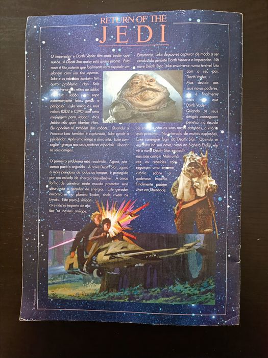 Caderneta star wars matutano 50/50