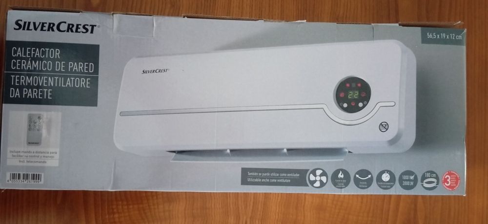 Vendo termoventilador de parede 30€