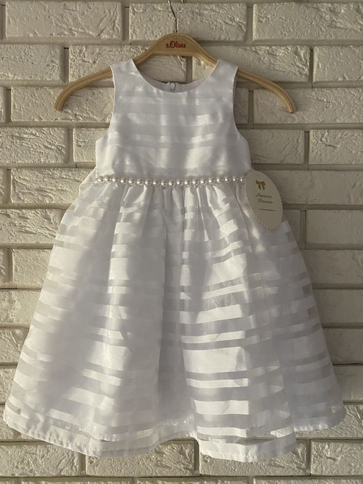 Sukienka biala slub aniolek