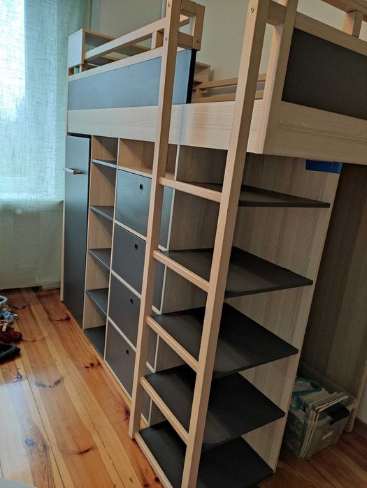 Łóżko piętrowe VOX Spot Young z dodatkami