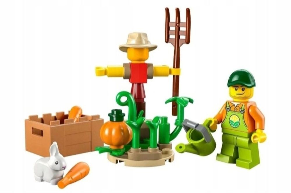 LEGO CITY - Ogród na farmie i strach na wróble - 30590 - NOWE.