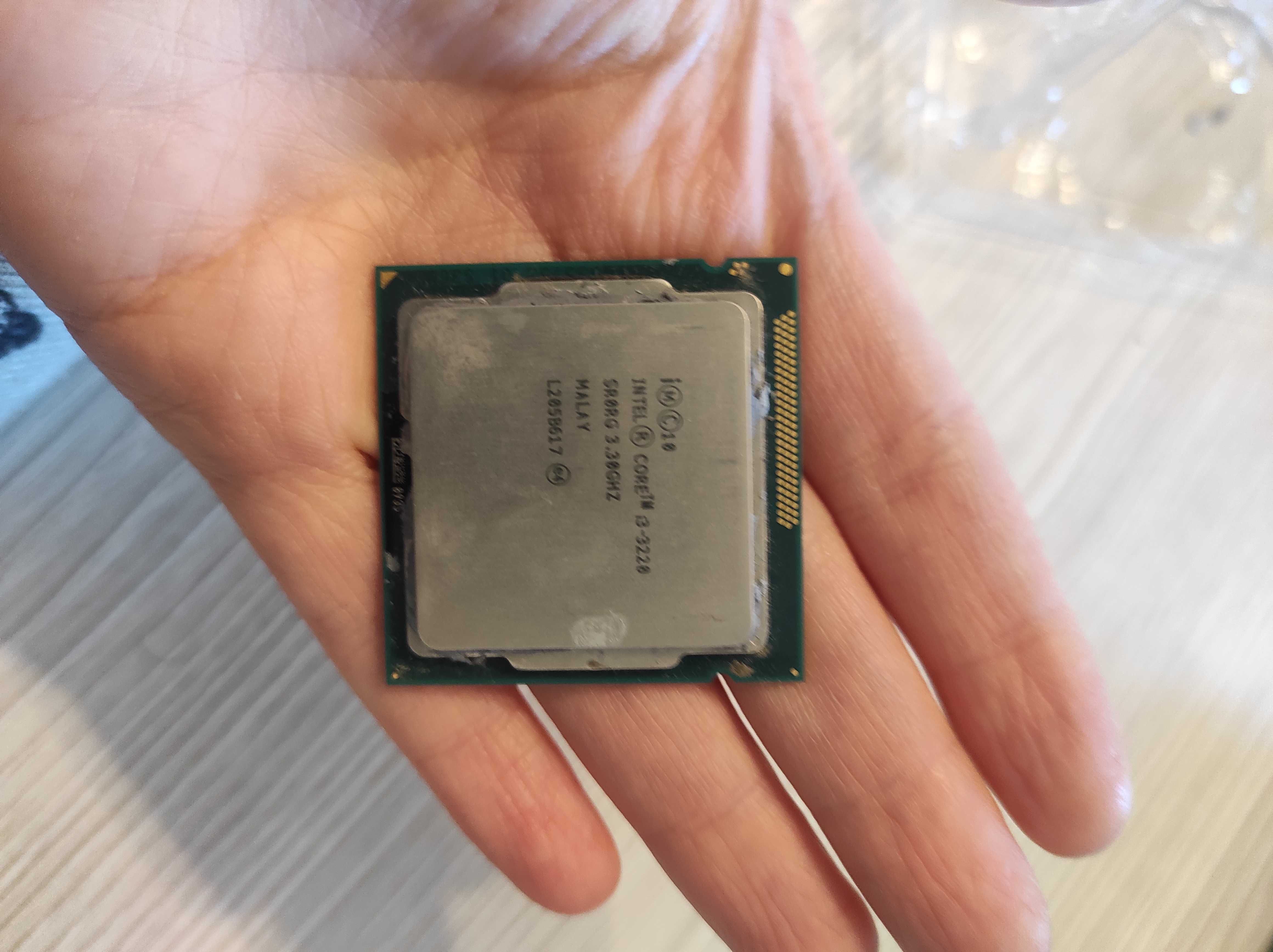 Процессор, Intel Core i3-3220, 2 ядра, 4 потока, 3.33 гГ