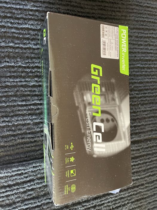 Перетворювач Green Cell 12B на 220В. 500Вт/1000ВтЧистий синус