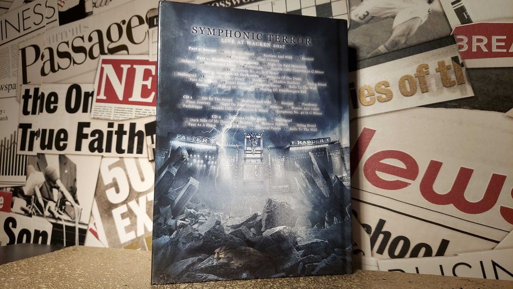 Accept - Symphonic Terror Live At Wacken 2017 Koncert Blu-ray + 2 x CD
