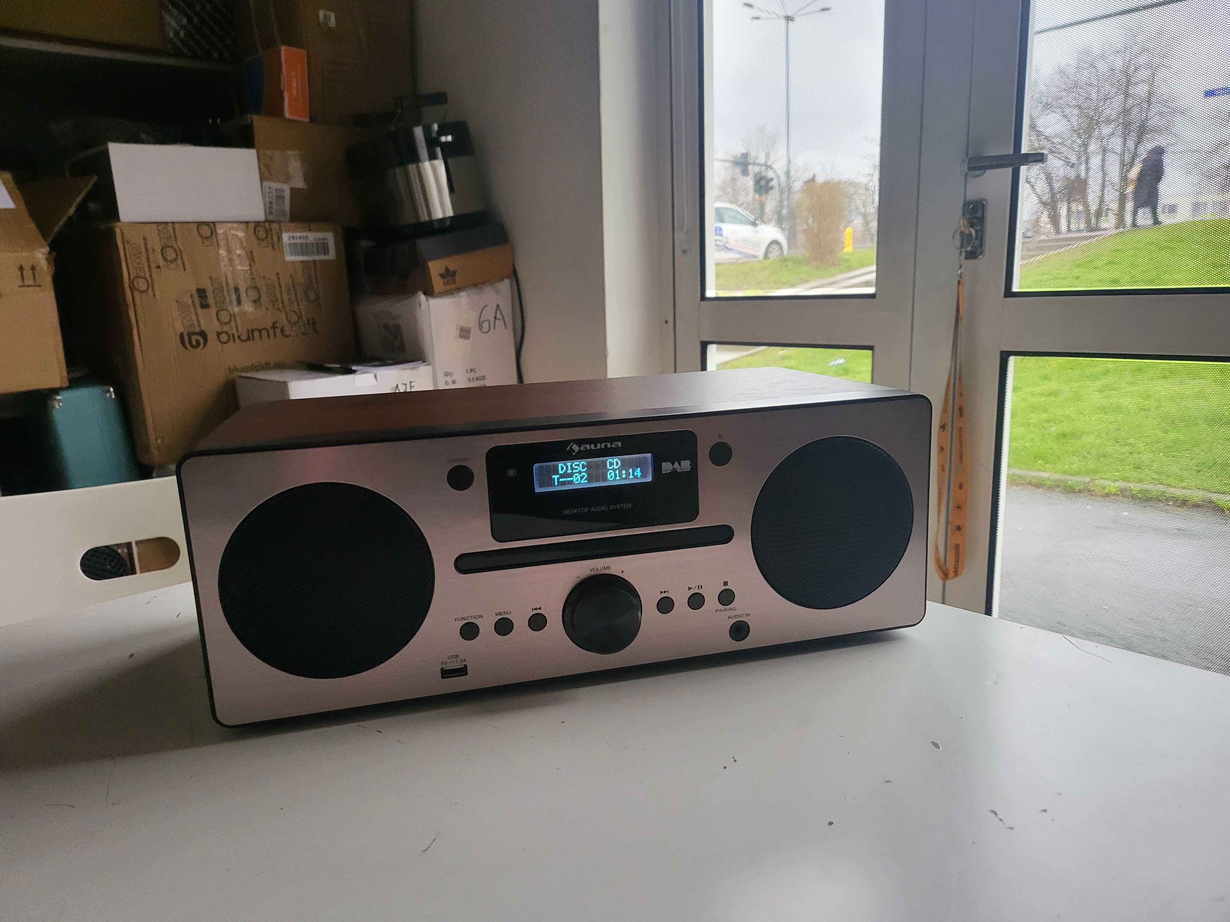 Piękne Radio cd Auna Harvard DAB+ USB Bluetooth