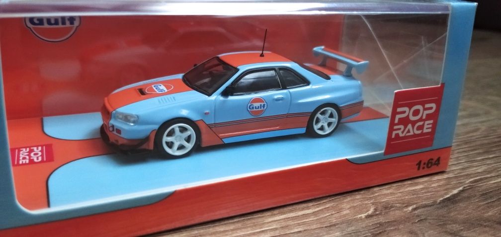Pop Race Nissan Skyline GT-R R34 Gulf