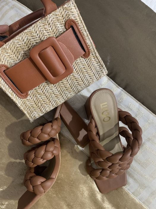 Conjunto bolsa e salto