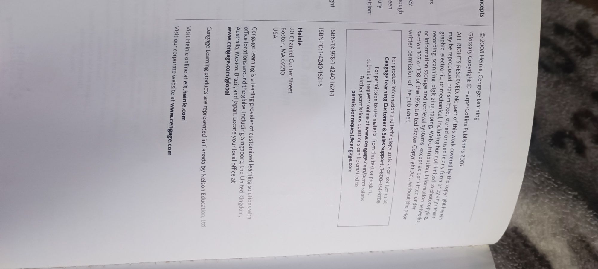 Gateway to science Vocabulary And concepts Collins  język angielski
