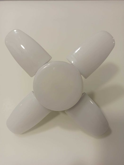 Lâmpada LED sensor movimento/ forma de hélice dobrável E27