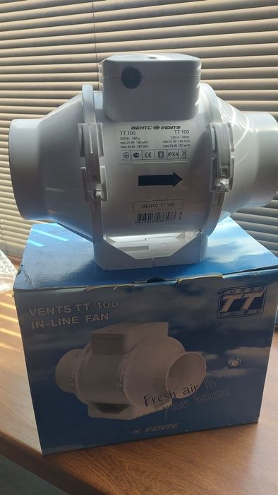 Канальный вентилятор Вентс ТТ-100