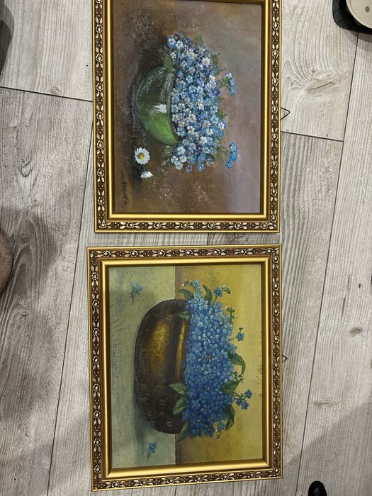 Obrazy z niezapominajkami