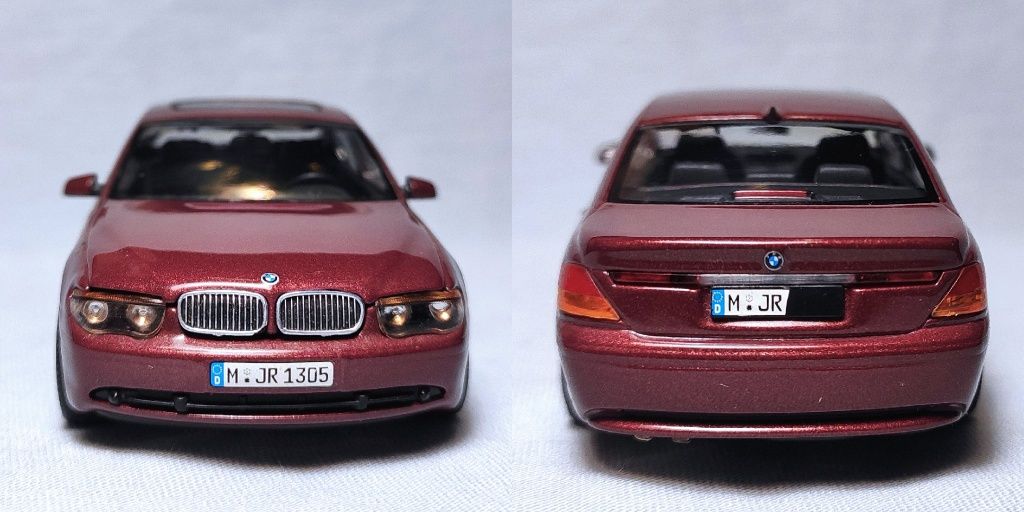 Модель 1/43 BMW 7er e65 (Minichamps)