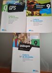 Livro exame Matemática 9 ano+ Gramática Português e livros exercício