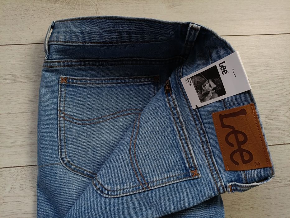 Nowe Jeansy Lee Rider 33W 32L Worn New Hill