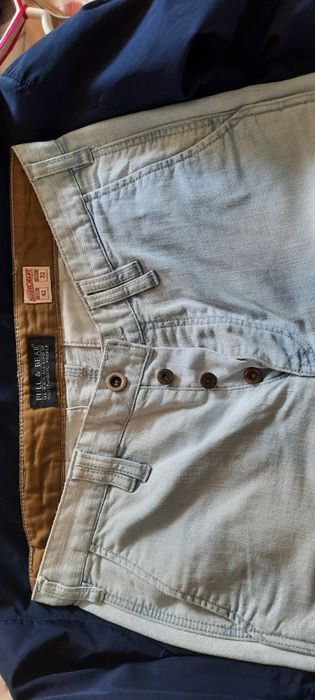 Calções de Ganga Clara