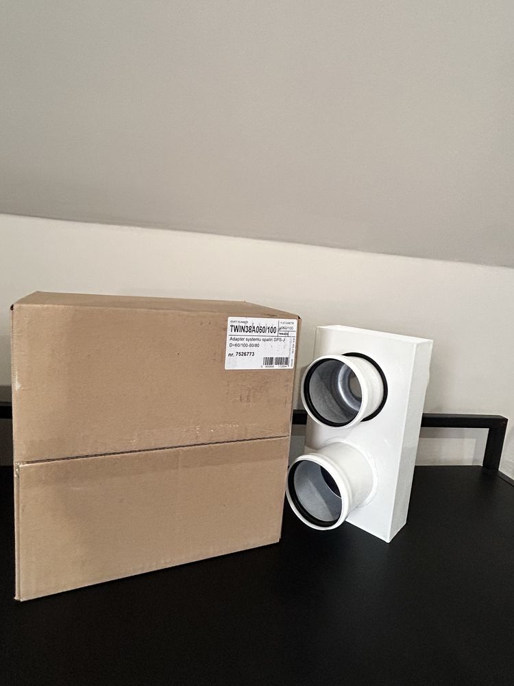 ADAPTER systemu spalin 60/100 > 80/80