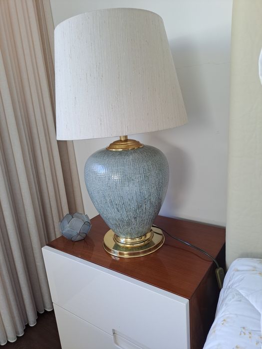 Candieiro Cerâmico com Abajur