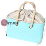 organizer do OBAG BEACH MINI i LACE worek beżowy 2 kieszenie OMAY