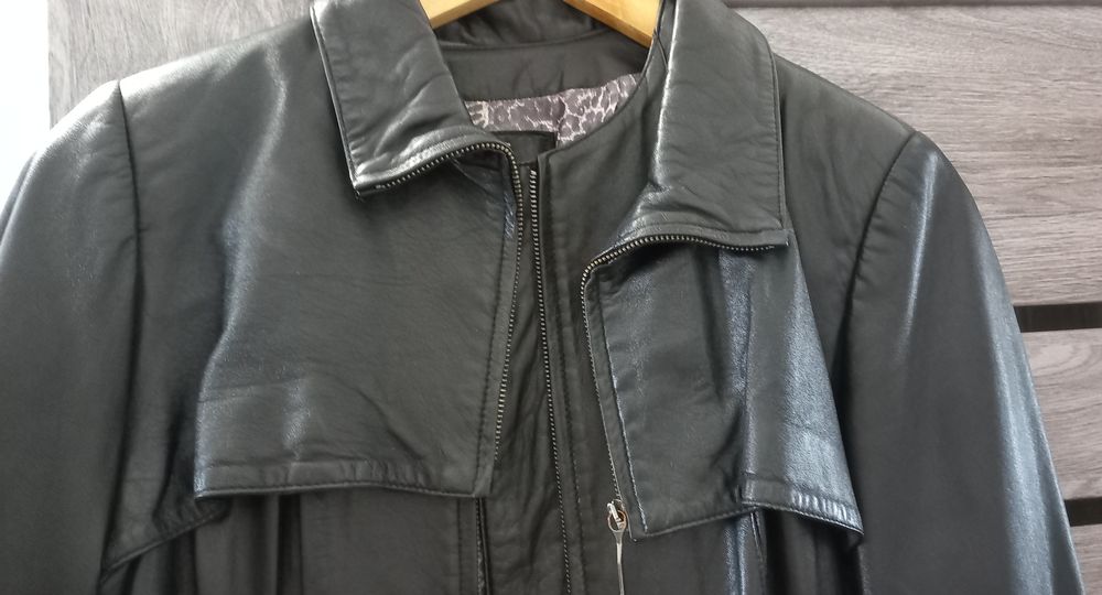 Шкіряне пальто-двійка Argos Туреччина