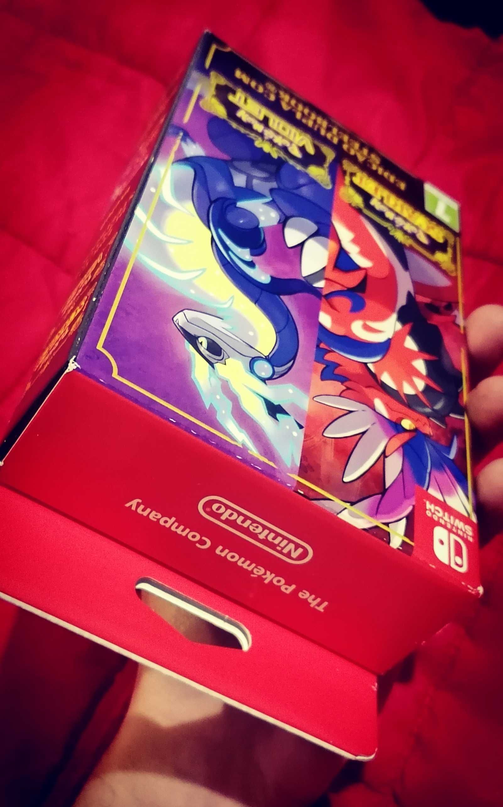 Pokemon Scarlet & Violet Double Pack Steelbook Nintendo Switch