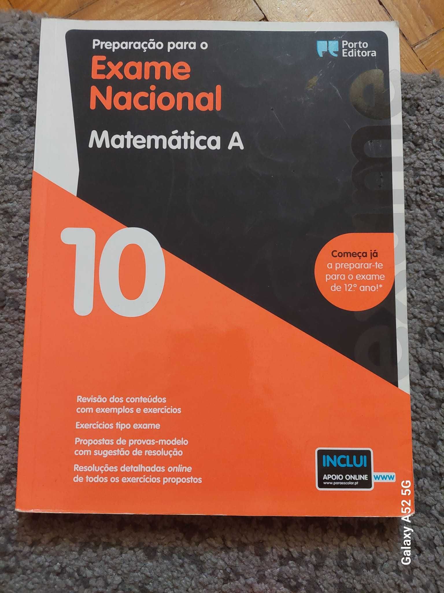 Preparação para o Exame de matemática - 10º Ano