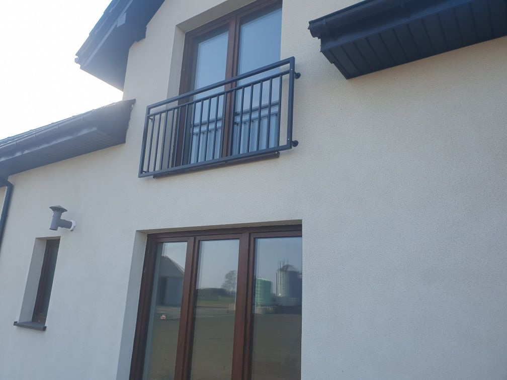 Balustrady zewnętrzne wewnętrzne, francuskie