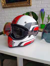 Kask Premier MX r. S scrambler cafe racer retro vintage offroad