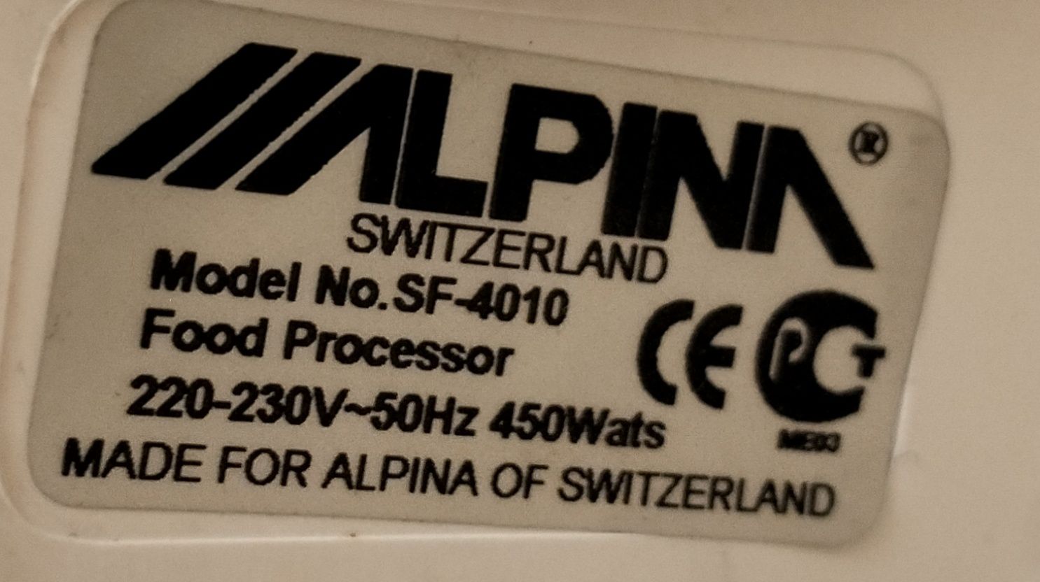 Кyхонний комбайн Alpina