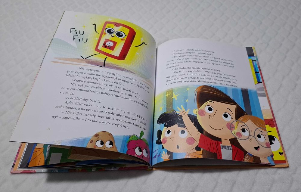 Gang produkciaków, zakupy to przygoda Płatkowska Książeczki dla dzieci