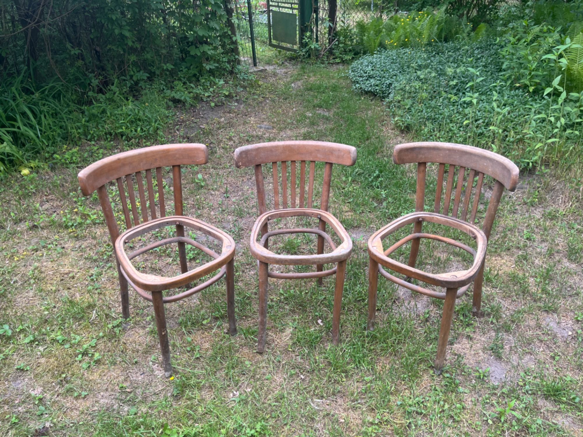 Krzesła PRL gięte Thonet 788